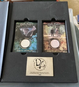 Harry Potter Dumbledore‘s Army Jumbo Costume Card Set 5- 2010 Artbox SDCC Exclu - Picture 1 of 9