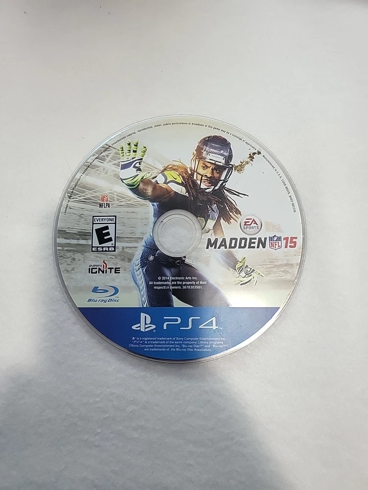 Madden NFL 15 Sony Playstation 4  Disk Only NO USPS TRACKING - Image 1 of 1