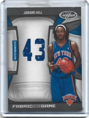 2009-10 Panini Certified-Fabric of the Game Jordan Hill FOG-JH Jersey Card 14/99 - image 1 of 2
