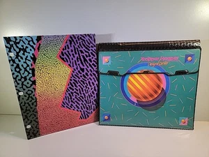 Trapper Keeper Designer Series 1989 with Folder - Picture 1 of 11
