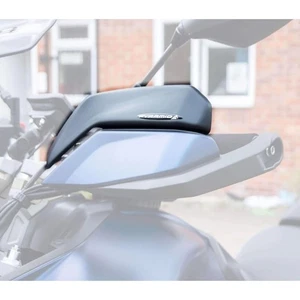 Pyramid Matte Black Handguard Extensions Yamaha Tracer 900 GT 2018-2020 - Picture 1 of 4