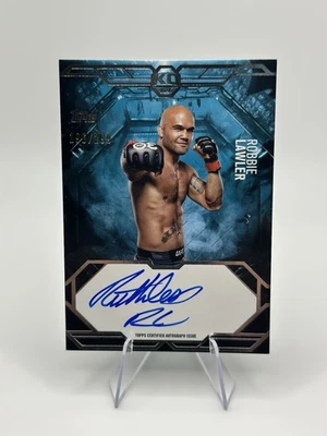 2025 Topps Knockout UFC Robbie Lawler On-Card Auto /299 - Image 1 of 2