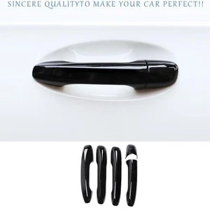 For Benz A-Class W177 2019-2022 Glossy Black Outside Door Handle Cover Trim 5pcs - Picture 1 of 14