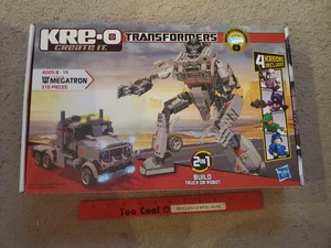 Transformers Kreo Kre-o Megatron 30688 Building Set 4 Kreons New - Picture 1 of 1