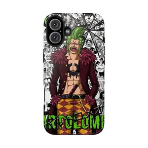Bartolomeo - Tattered Manga One Piece Tough Phone Cases - Picture 1 of 127