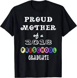 Preschool Graduation Proud Mother Of Class 2018 T-Shirt Hoodie - Picture 1 of 10