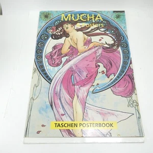 Mucha Taschen Posterbook - 6 Art Nouveau Posters 31x44cm - Picture 1 of 17