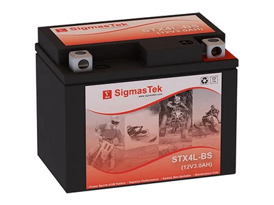 Repuesto de batería SigmasTek STX4L-BS para Yamaha CY50 Riva Jog 50CC 1992-2001 Foto 1 de 2