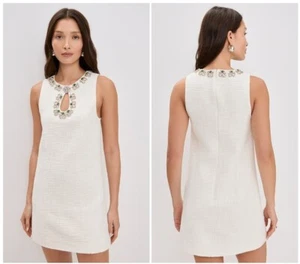 NEW Cinq A Sept Franchelle Dress Gardenia 2 - Picture 1 of 5