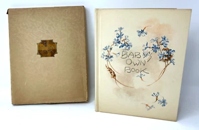 Libro de colección C R Gibson 1923 propio para bebé registro de nacimiento libro de tapa dura con caja original Foto 1 de 4