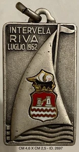 RIVA DEL GARDA TRENTO GARA INTERVELA LUGLIO 1952 MEDAGLIA PER PARTECIPANTI - Imagen 1 de 6