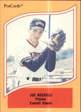 1990 ProCards A and AA #165 Joe Rosselli