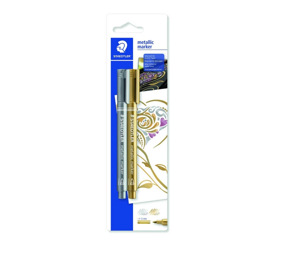 Lackmarker Silber Gold 1 - 2 mm - Bild 1 von 1