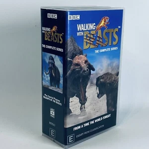 BBC Walking With Beasts: The Complete Series Double VHS Video Pack Rated E - Picture 1 of 11
