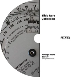 * SLIDE RULE CIRCULAR CALCULATOR ENGINEERING MANUALS * 15 RARE BOOKS on CD * - Picture 1 of 2
