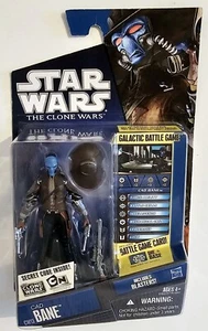 STAR WARS THE CLONE WARS CW13 CAD BANE with BLASTERS 3.75" FIGURE BRAND NEW - Picture 1 of 6
