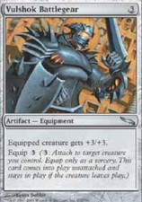 VULSHOK BATTLEGEAR Mirrodin MTG Magic the Gathering Cards DJMagic
