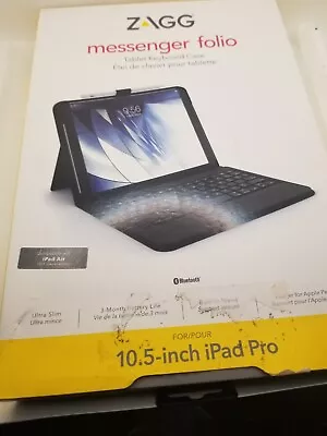 Zagg Messenger Folio 10,2 «ipad, воздуха 3, 10,5» ipad Pro планшетов клавиатуры чехол - Изображение 1 из 4