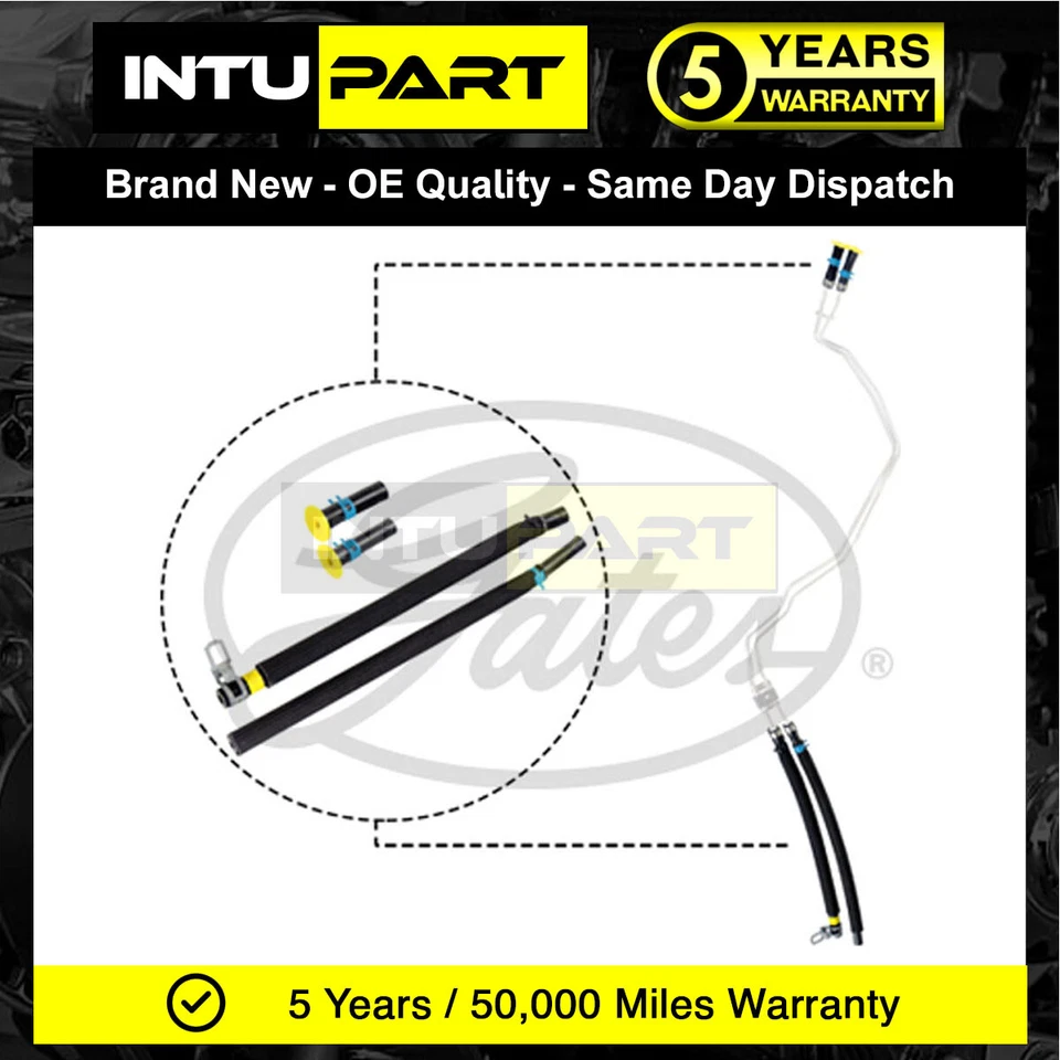 Fits Ford Focus C-Max 1.8 2.0 dCi IntuPart DPF Pressure Sensor Pipe - Изображение 1 из 1