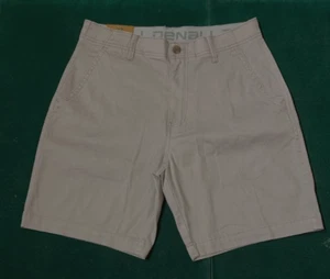 New DENALI Men's Stretch Waist Band Flat Front Stretch Shorts D435117 Lunar Grey - Picture 1 of 5