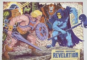MONDO Masters of the Universe Revelation Poster-SDCC-2021-NEW