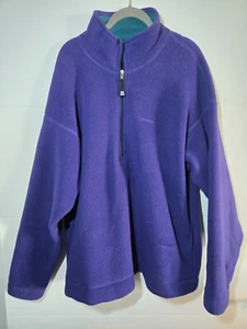 Maglione Vintage Patagonia 25220 Mezza Zip Pile Made in USA Uomo L - Foto 1 di 12