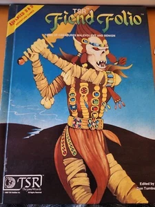 1981 Advanced Dungeons and Dragons Fiend Folio AD&D 1st Print - 1st Edition - Bild 1 von 7