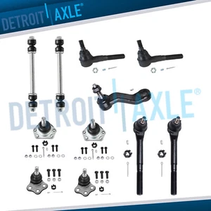 11pc 2WD Front Ball Joints Sway Bars Tie Rods Kit for 2000 2001 Dodge Ram 1500 - Picture 1 of 7