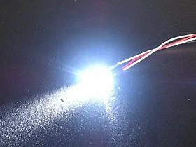 Precision-Crafted 3Racing 3mm Normal LED Light - White - Image 1 of 1