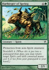 HARBINGER OF SPRING FOIL Betrayers of Kamigawa MTG Magic Cards DJMagic