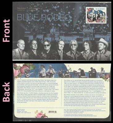 Canada 3492 Blue Rodeo FDC 2025 - Image 1 of 3
