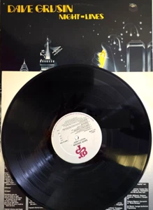 Dave Grusin – Night Lines LP Album vinyl record 1984 US Import on GRP Jazz - Picture 1 of 14