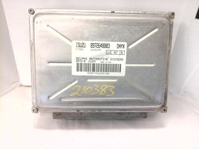 Engine ECM Electronic Control Module 4 Door 3.2L Fits 02 ISUZU RODEO 2001143 - Image 1 of 1