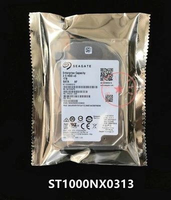 Seagate ST1000NX0313 Enterprise 1TB SATA 2.5" 15mm 7.2K Internal Hard Drive - Image 1 of 3