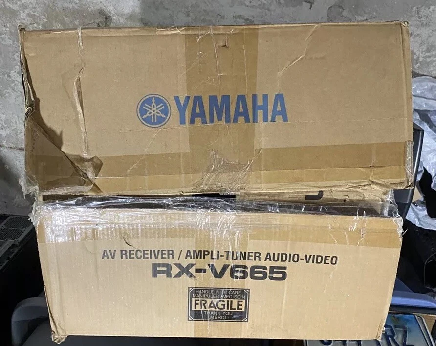 Yamaha RX V665 7.2 Channel 90 Watt Receiver - Image 1 of 1