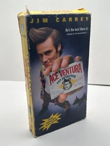 Ace Ventura: Pet Detective (Jim Carrey) VHS Tape - Good Condition - Bild 1 von 5