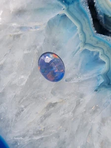 Schöne Australische Opal Triplette 9x7 mm DIY Anhänger (M44) - Bild 1 von 5