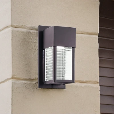 Kichler 49117AZLED - Sorel 11" LED Outdoor Wall Light - Architectural Bronze - Image 1 of 2