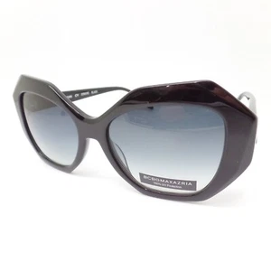 Nuevas gafas de sol auténticas BCBG Max Azria Demure negras grises desvanecidas 54 mm - Imagen 1 de 4