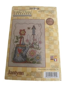 Janlynn's Garden Charms Kreuzstich Set #27-121 Gießkanne versiegelt - Bild 1 von 4