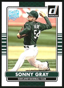 2015 Donruss Hot off the Press #132 Sonny Gray