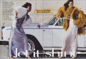 GISELE BUNDCHEN Carmen Kass LIYA KEBEDE 16-Page Editorial VOGUE September 2002 - Picture 1 of 8