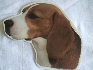 GRAND AUTOCOLLANT - chien tête BEAGLE N° 2 - Picture 1 of 1
