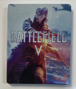 Battlefield V SteelBook Metal Tin Case (2018) XBOX 360, PS4, CASE ONLY, No Game - Picture 1 of 7