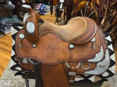 15.5英寸-16英寸PHIL HARRIS SHOW SADDLE — 第 1/4 张图片