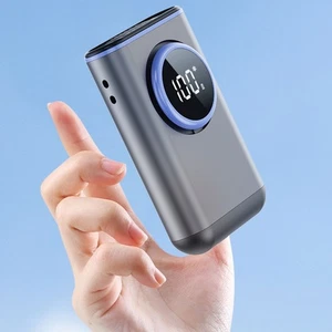 AI Waist Fan Portable Rechargeable with LED Display and 100 Speed Levels - Afbeelding 1 van 3