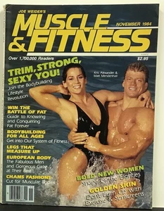 Muscle & Fitness Magazine November 1984 Kris Alexander, Matt Mendenhal No Label - Bild 1 von 1