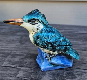 Vintage Stangl Eisvogel Figur handbemalt Z13 - Bild 1 von 6