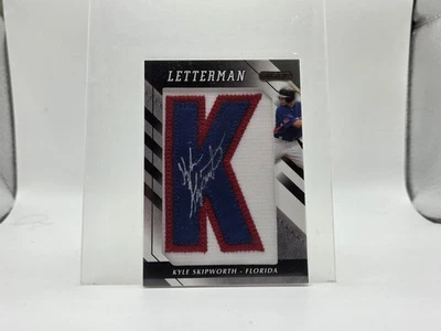 2008 Razor Letterman Kyle Skipworth #KS-k Auto LETTER K /20 - Image 1 of 2