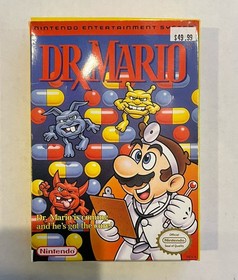 Dr. Mario (Nintendo NES) CIB *Tested And Working